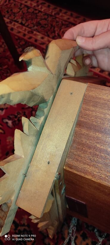 Əntiq saatlar: Kukushka saat.Винтажные механические Советские часы Кукушка — 8