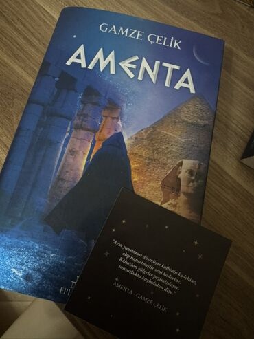 Gamze Çelik tərəfindən yazılmış, qədim Misir mövzusunda "Amenta"