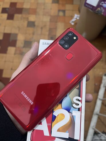 продаю самсунг: Samsung Galaxy A22, Б/у, 32 ГБ, цвет - Красный