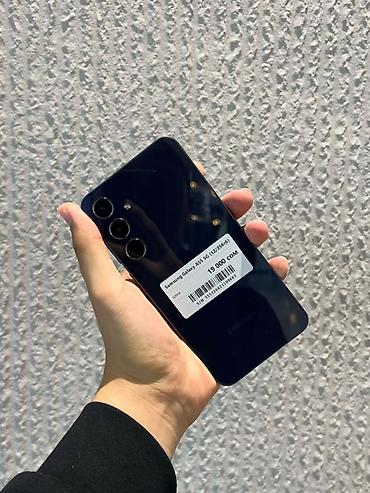 honor 9d: Samsung Galaxy A55 5G, Б/у, 256 ГБ, цвет - Синий, В рассрочку, 2 SIM — 1