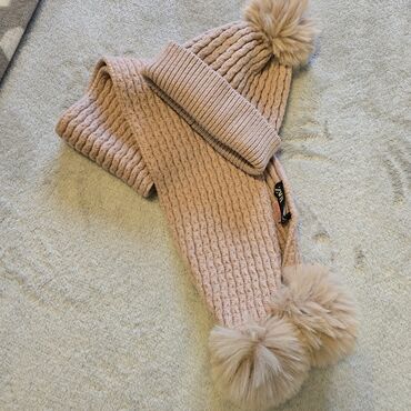 waikiki bodici za bebe: Zara, Set: Scarf, color - Beige