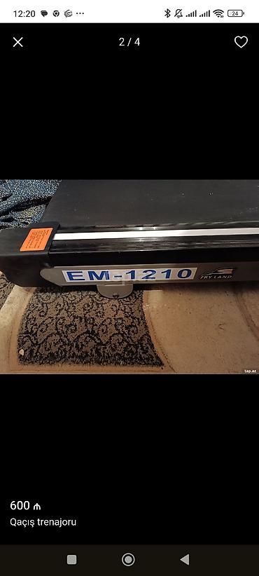 İdman və istirahət: Qaçış trenajoru – SkyLand EM-1210 - Elektrikli treadmill, model — 3