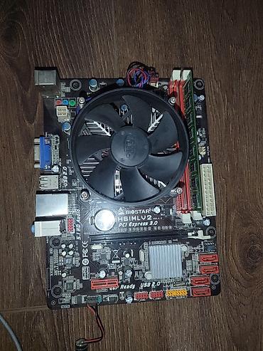 intel core i3 2120: Материнская плата Biostar H61MLV2 (версия 8.x) с комплектом Основные — 2