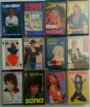 Ostalo: Audio kasete orginali ukupno ima 21  kaseta cena 2000din.prodajem!   — 14