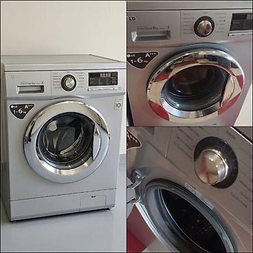 Məişət texnikası: (Paltaryuyan) yaxwi veziyyetde seliqeli islenib Lg markasi 6kg — 1