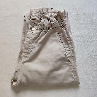 sive zenske pantalone kombinacije: ZARA pantalone – bež/peščana boja - Potpuno nove - Veličina: 34 - — 5