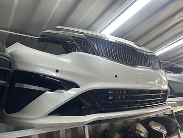 Передний бампер в сборе для Kia K5 (обновлённый дизайн). Описание и