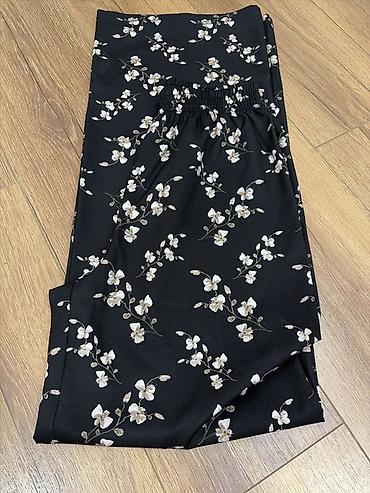 Ночнушки: Qadın pijama dəsti – çiçək naxışlı, qara fon - İki hissəli dəst at lalafo.az — 4 Ночнушки: Qadın pijama dəsti – çiçək naxışlı, qara fon - İki hissəli dəst — 4
