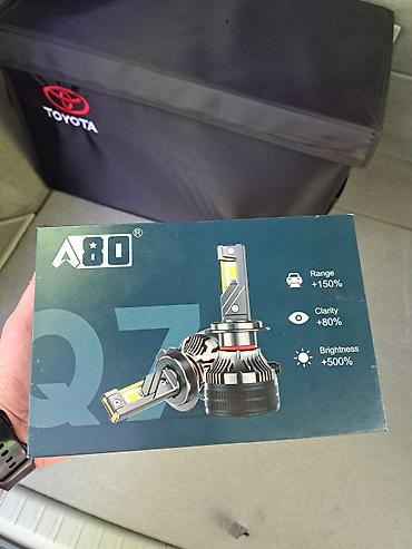 kapot vaz: A80 Q7 LED far lampı dəsti Məhsul: Avtomobil üçün Q7 LED Headlight (2 — 1