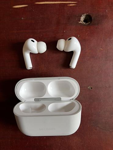 ucuz bluetooth qulaqliq: İşlənmiş Simsiz (Bluetooth) Qulaqcıqlar, Apple, rəng - Ağ — 3