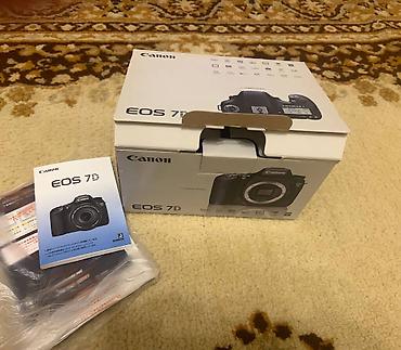 nömrem az: Canon 7D Professional fotoapparat. Ev istifadəsi üçün alınıb — 5