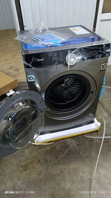 Стиральные машины: Стиральная машина Midea, Новый, Автомат, 10 кг и более, Компактная at lalafo.kg — 6 Стиральные машины: Стиральная машина Midea, Новый, Автомат, 10 кг и более, Компактная — 6