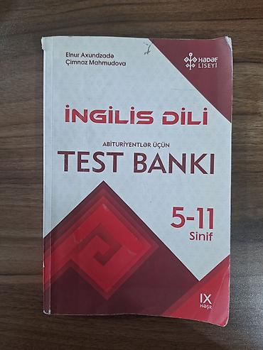 Məhsul: İngilis dili test bankı (abituriyentlər üçün) Müəlliflər lalafo.az -da Məhsul: İngilis dili test bankı (abituriyentlər üçün) Müəlliflər