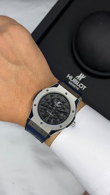 saat alanlar: Yeni, Qol saatı, Hublot, rəng - Mavi — 5
