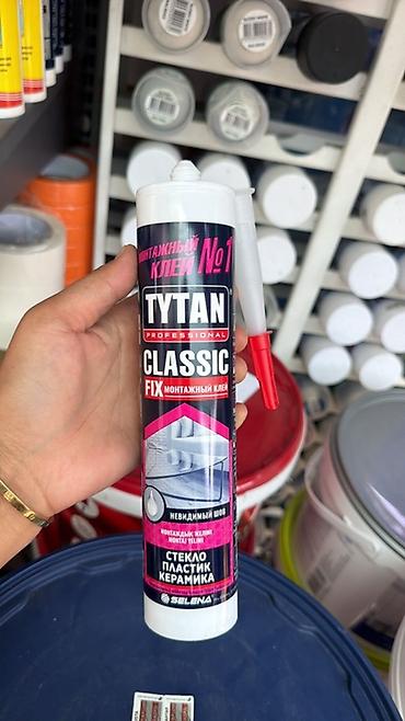 Монтажный клей TYTAN Professional Classic Fix (картридж) - Тип lalafo.kg да Монтажный клей TYTAN Professional Classic Fix (картридж) - Тип