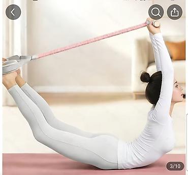 İdman və hobbi: Toxunma pedallı dartma qayışı – evdə fitnes və yoqa üçün çoxfunksiyalı — 3