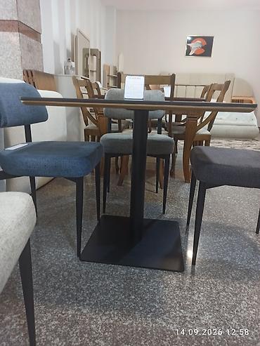 Masalar: Balkon masası, Yeni, Açılmayan, Mərmər, Kvadrat masa — 1