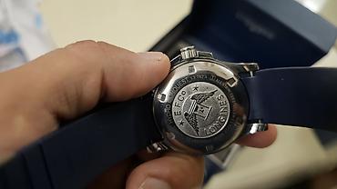 saat qutusu: Longines Hydro Conquest mavi Tonda Sport saat. təp təzədi qutusu — 5