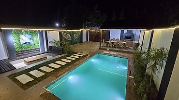 Günlük kirayə evlər: Bağ evi kirayə verilir, Mərdəkan Mərdəkanda yerləşən isti, hovuzlu bağ — 24