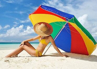 Садовые зонты: Бесплатная доставка доставка по городу бесплатная ☺️ Пляжный зонт