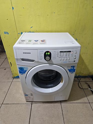 quba paltaryuyan: Paltaryuyan maşın Samsung, 6 kq, İşlənmiş, Avtomat, Qurutma var, Kredit yoxdur, Ödənişli çatdırılma — 1