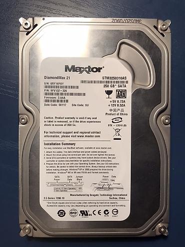 kampütür: Daxili Sərt disk (HDD) Seagate, 240 GB, 7200 RPM, 3.5", İşlənmiş — 1