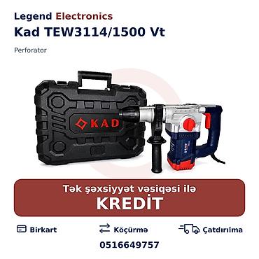 perfarator: Elan başlığı: Perforator Kad TEW3114/1500 Vt Elan mətni: Perforator — 1