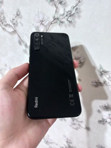 телефон маленький: Xiaomi, Redmi Note 8, Б/у, 128 ГБ, цвет - Черный, 2 SIM