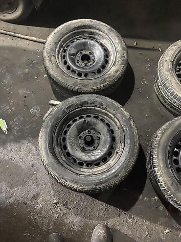 Диски: Железные Диски R 16 BMW, Комплект, отверстий - 5, Новый — 5