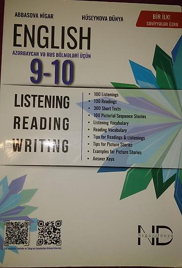 Məhsul: “ENGLISH 9-10” – Azərbaycan və rus bölmələri üçün dərs vəsaiti