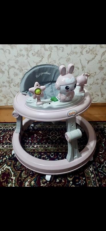 новые бутылочки: Детские ходунки Babywalker, розовый - Круглая устойчивая база на — 1