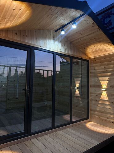 Вагоны: Продается готовый барнхаус 27кв.м. 630тыс.сом. Полностью с ремонтом — 8