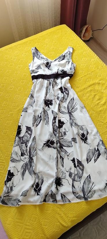 shein helanke: Prelepa maxi haljina brenda H&M, vel 42 ili L/XL, zakopčava se sa — 3
