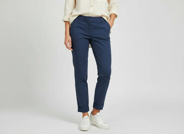 mango jeans straight leg: Mango, Material trousers for women, size M