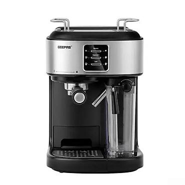 kofe masini: Geepas GCM1215SA 20 bar 1.5 L – Espresso və kapuçino qəhvə maşını 🟢 — 1