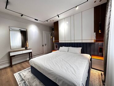 Посуточная аренда квартир: 1 комната, Душевая кабина, Постельное белье, Кондиционер — 8