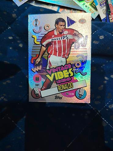 ronaldo forması 2008: Topps futbol kolleksiya kartı – “Vintage Vibes Legend: Ronaldo” (PSV) — 1