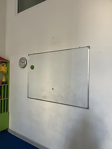 dərs lovhəsi: Manyetik marker taxtası (divara quraşdırılan) - Ölçü: təxminən orta — 1
