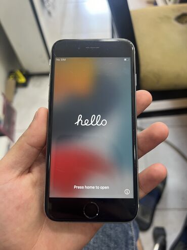 işlənmiş iphone x: IPhone 6s, 32 GB, Gümüşü, Barmaq izi