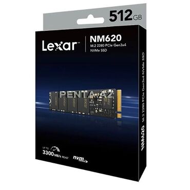 nvme: NVMe M.2 SSD 512GB Lexar NVMe PCIe NM620