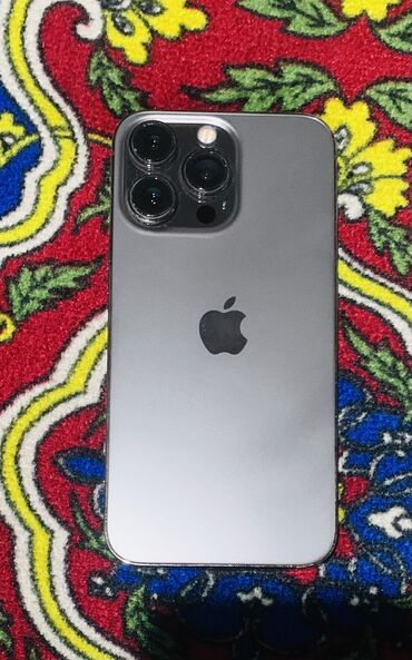 купить телевизор бу недорого: IPhone 13 Pro, Колдонулган, 128 ГБ, Space Gray, Каптама, 76 %