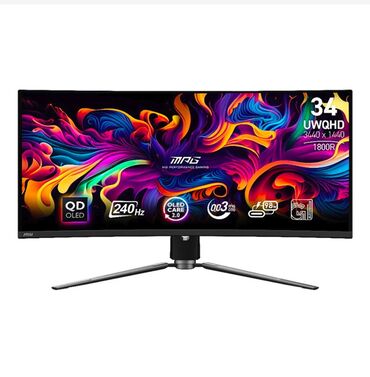 монитор 34: Монитор, MSI, Новый, OLED, 34" - 35"