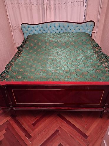 Ev və bağ: Klassik yataq otağı dəsti - Material: təbii ağac və cilalı şpon — 2