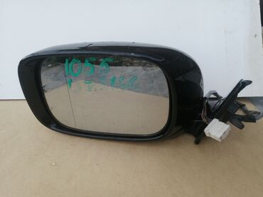 тайта краун: Боковое левое Зеркало Toyota 2006 г., Б/у, цвет - Черный, Оригинал