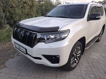 минивэн тойота 7 мест левый руль цена: Toyota Land Cruiser Prado: 2022 г., 4 л, Автомат, Бензин, Жол тандабас