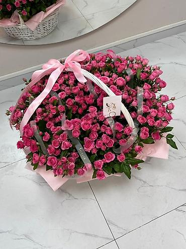 фрукты в корзине: Цветочные корзины премиум-класса🌸 Авторские композиции в плетёных — 6