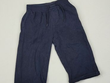 eleganckie spodnie dla chłopca na gumce: 3/4 Children's pants Tu, 3-4 years, Cotton, condition - Good