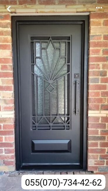 Giriş qapıları: Yeni Giriş qapısı Zamok və çərçivə ilə, Zəmanətli, Pulsuz quraşdırma, Ünvandan götürmə, Pulsuz çatdırılma, Ödənişli çatdırılma — 6