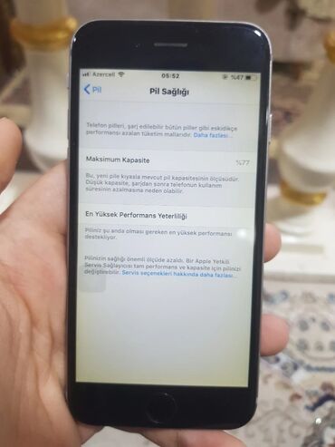 Apple iPhone: IPhone 6, 32 GB, Space Gray, Barmaq izi — 9