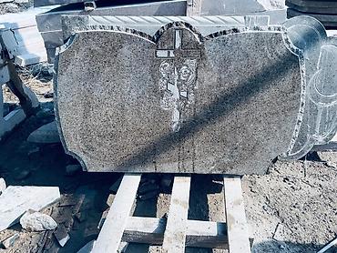 plant beton: Изготовление памятников, Изготовление оградок, Облицовка надгробий | Гранит, Габбро | Установка, Оформление — 4